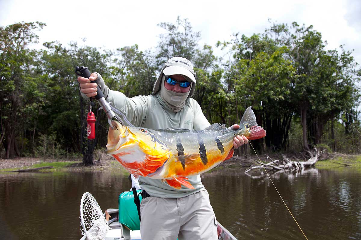 Рыбалка на реке Амазонка, Бразилия